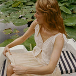 DOEN - HERTISE TOP - - SALT