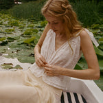 DOEN - HERTISE TOP - - SALT