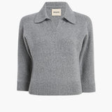 Khaite - Herve Sweater in Fog