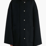 Khaite - Hessner Coat in Black