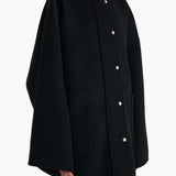 Khaite - Hessner Coat in Black