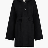 Khaite - Hessner Coat in Black