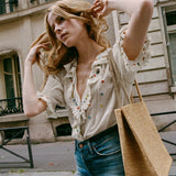 DÔEN - HETTIE TOP -- SEA SALT