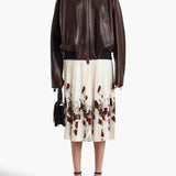 Khaite - Hewit Jacket in Bordeaux Leather