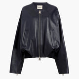 Khaite - Hewit Jacket in Dark Navy