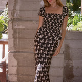 Ciao Lucia - Valeria Jasmine Silk Skirt