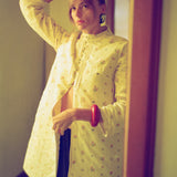 Ciao Lucia - Lumi Satin Bouquet Coat