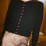 Ciao Lucia - Laine Cotton Cardigan Black