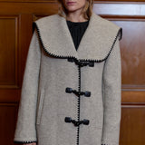 Ciao Lucia - Malla Stone Wool Coat