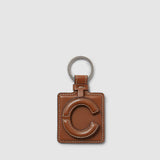 Metier - Letter Key Ring Buffalo Cognac