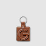 Metier - Letter Key Ring Buffalo Cognac
