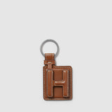 Metier - Letter Key Ring Buffalo Cognac