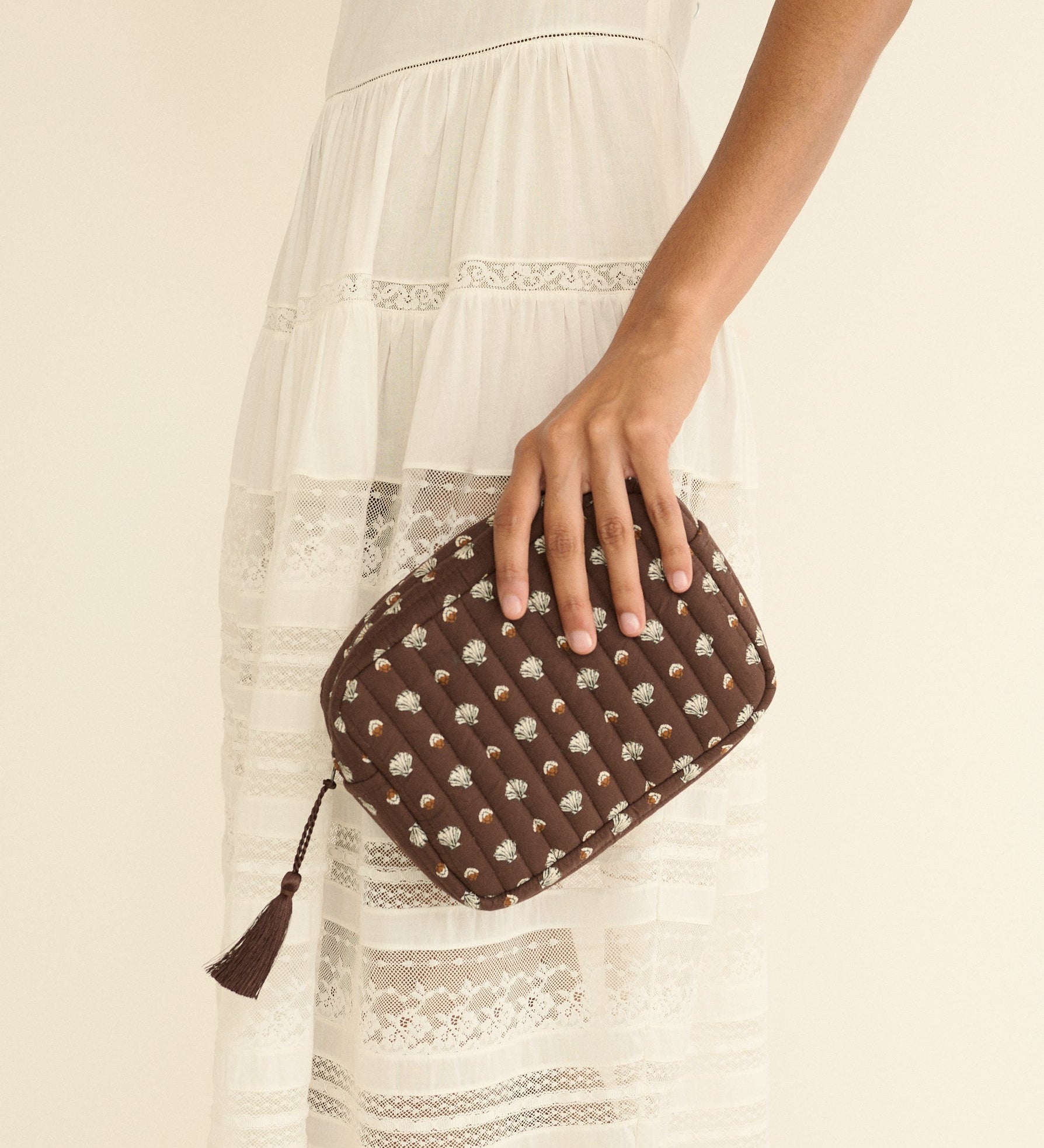 DOEN - HOLLOWAY POUCH - - TERRE FOULARD DE LA MER