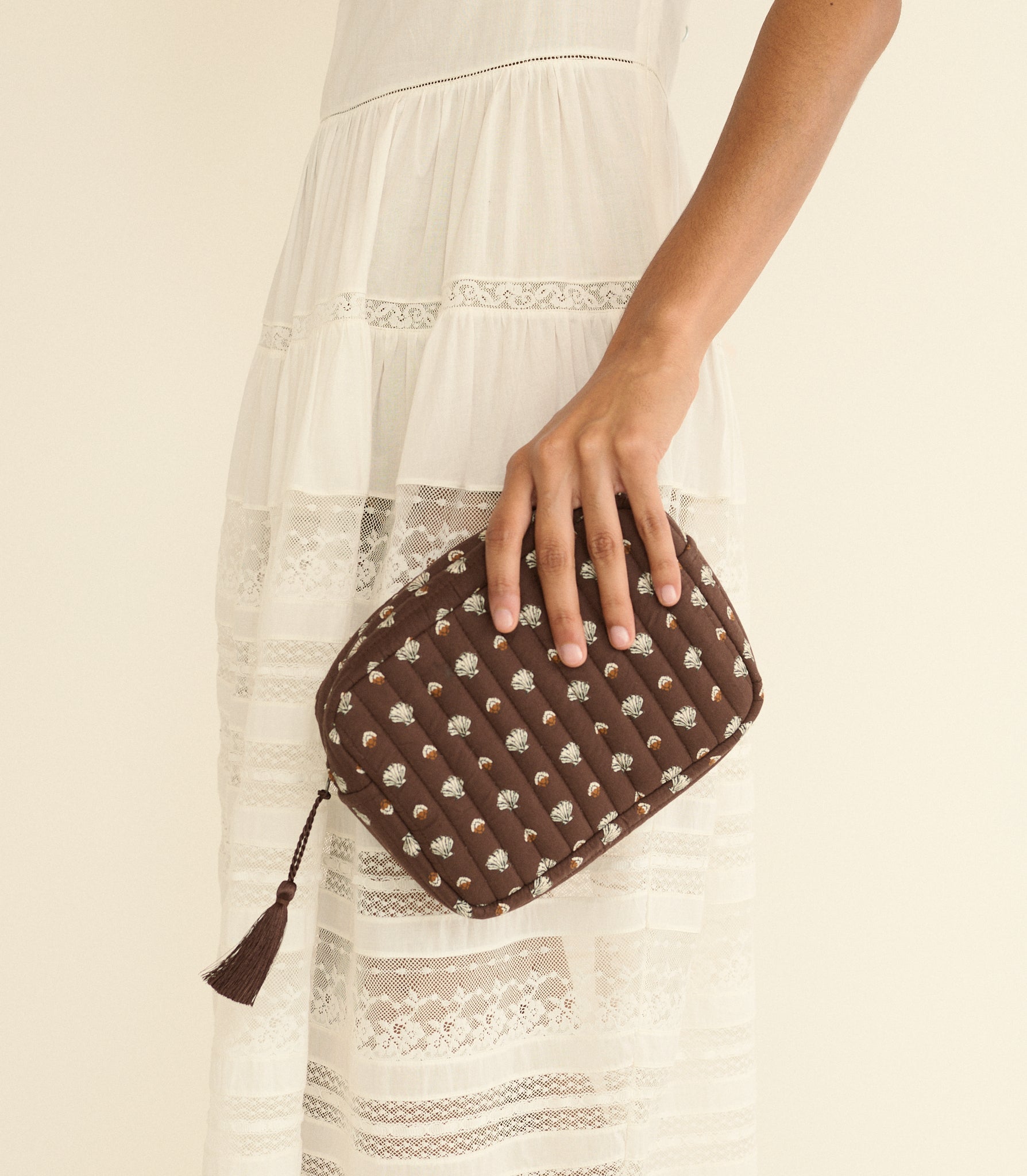 DOEN - HOLLOWAY POUCH - - TERRE FOULARD DE LA MER