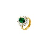 Dorsey - HOUGHTON, LAB EMERALD PINKY RING, GOLD