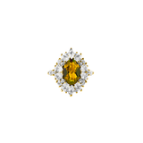 Dorsey - HOUGHTON, LAB YELLOW SAPPHIRE PINKY RING, GOLD