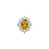 Dorsey - HOUGHTON, LAB YELLOW SAPPHIRE RING, GOLD