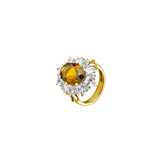 Dorsey - HOUGHTON, LAB YELLOW SAPPHIRE RING, GOLD