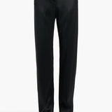 Khaite - Hunter Pant in Black Satin