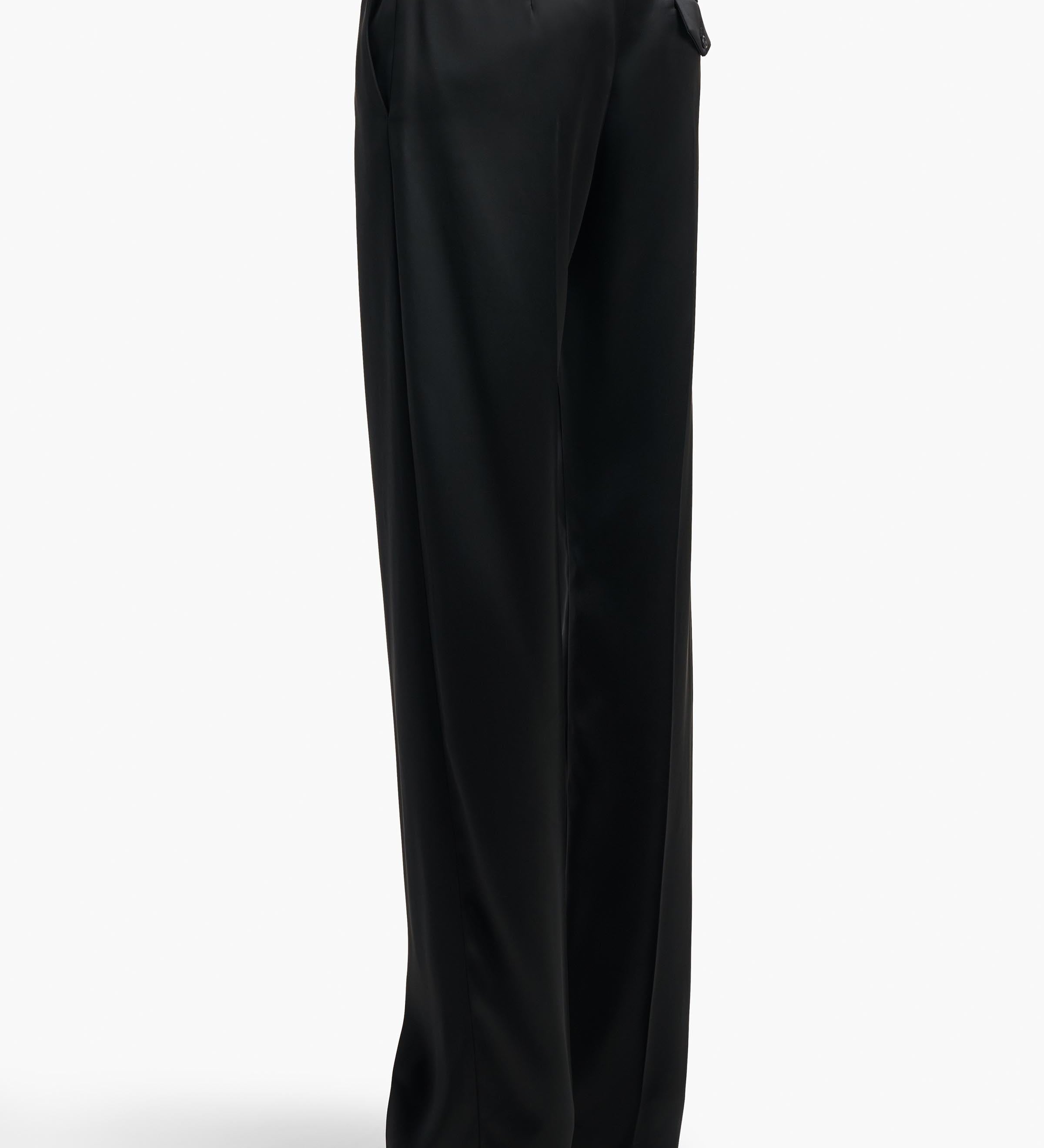 Khaite - Hunter Pant in Black Satin