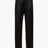 Khaite - Hunter Pant in Black Satin