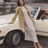 DOEN - HUTTON SUEDE TRENCH
