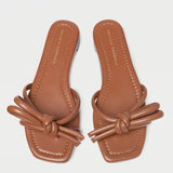 Loeffler Randall - Hadley Timber Leather Bow Sandal