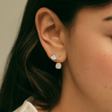 Kinn - Harper 2ctw Cushion Cut Drop Earrings