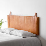The Citizenry - Hanging Leather Headboard