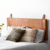 The Citizenry - Hanging Leather Headboard