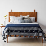 The Citizenry - Hanging Leather Headboard