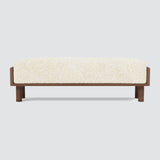 The Citizenry - Helm Shearling Bench
