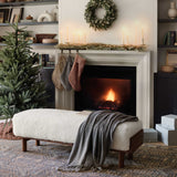 The Citizenry - Helm Shearling Bench