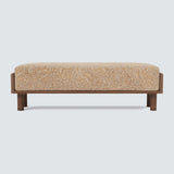 The Citizenry - Helm Shearling Bench