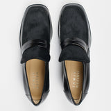 Jamie Haller - The Mod Loafer in Ponyhair Black