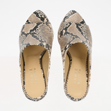 Jamie Haller - The High Slide in Taupe Python