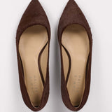 Jamie Haller - The Vamp Point in Ponyhair Burgundy