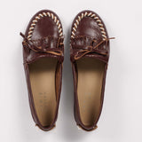 Jamie Haller - The Camp Loafer in Bright Burgundy