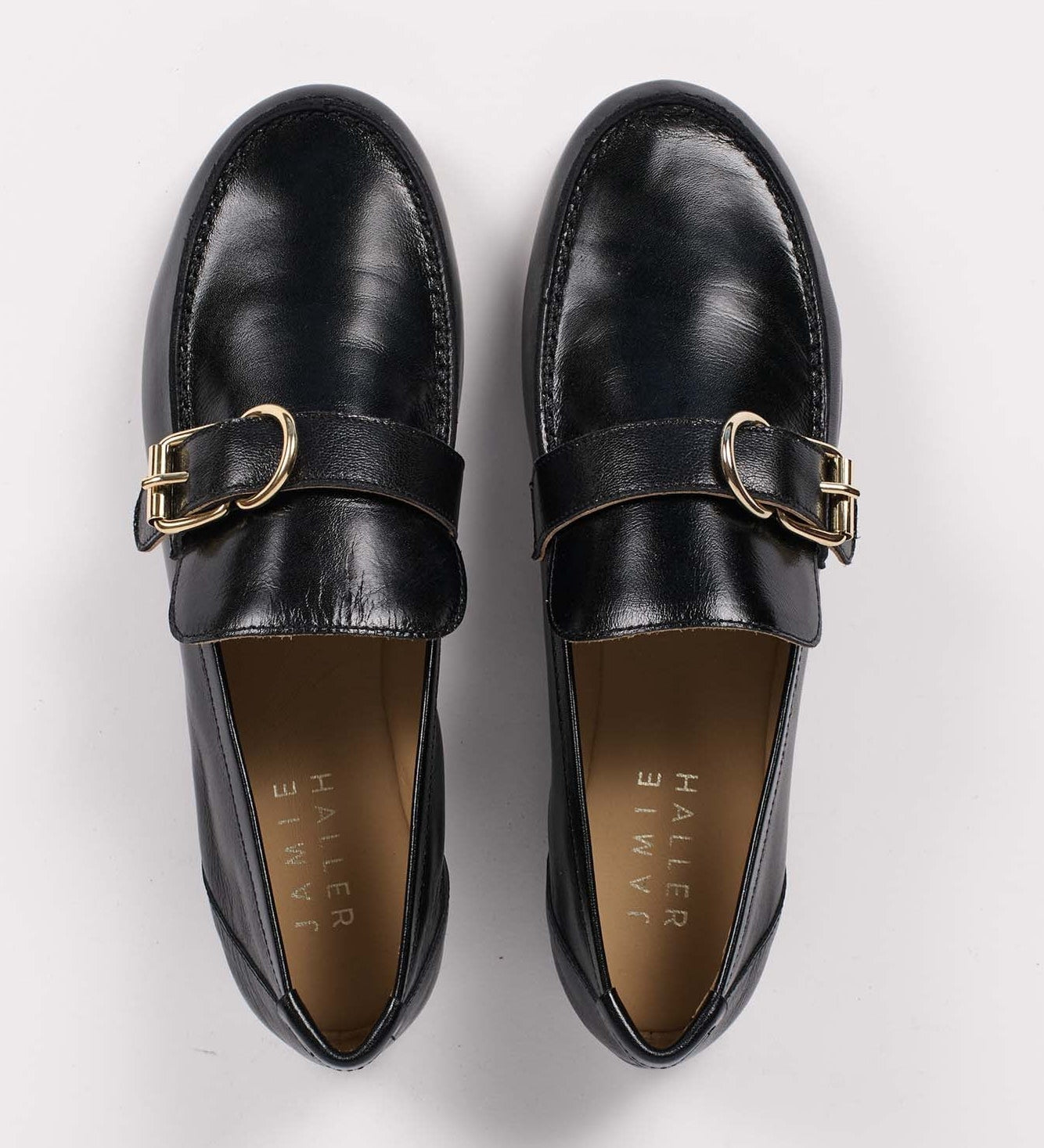 Jamie Haller - The Buckle Loafer in High Black