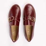 Jamie Haller - The Buckle Loafer in Oxblood