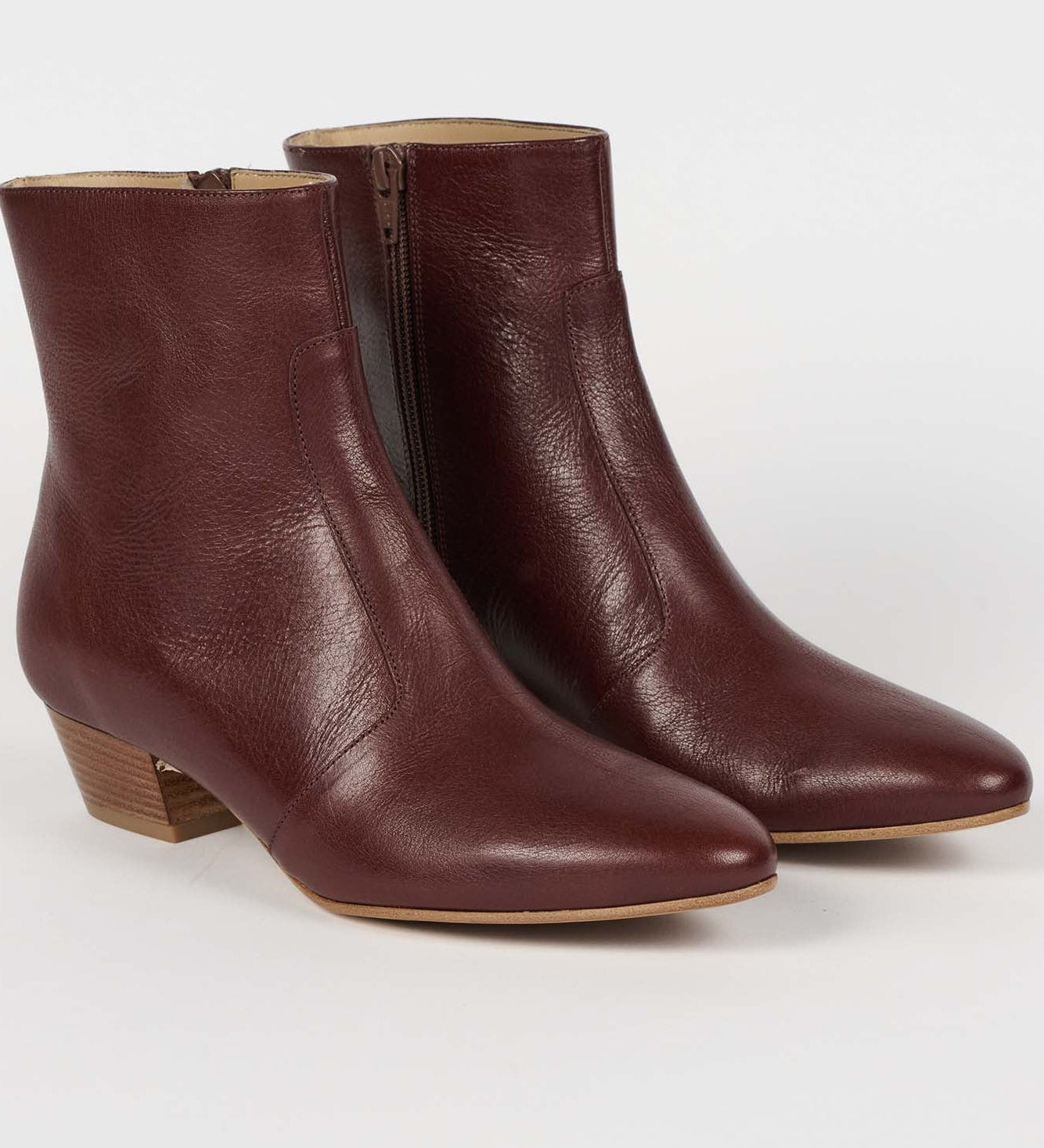 The Beatnik in Bright Burgundy