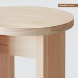 The Citizenry - Hinoki Wood Side Table
