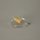 ROHE - Butter plate | Glass