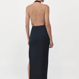 St. Agni - Hudson Midi Dress - Black