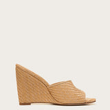 Veronica Beard - Dali Raffia Wedge Sandal