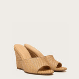 Veronica Beard - Dali Raffia Wedge Sandal