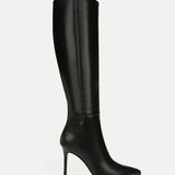 Veronica Beard - Lisa Leather Tall Boot | Wide-Calf