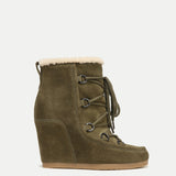 Veronica Beard - Elfred Suede Wedge Bootie