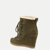 Veronica Beard - Elfred Suede Wedge Bootie