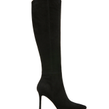 Veronica Beard - Lisa Suede Tall Boot | Wide-Calf